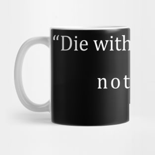 Quotes Edition (Dark) Mug